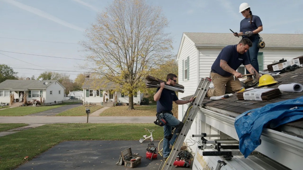 Local Roofing Contractors in Indianola, IL near me